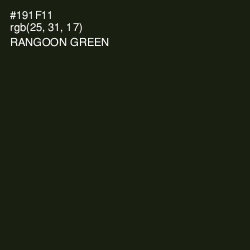 #191F11 - Rangoon Green Color Image